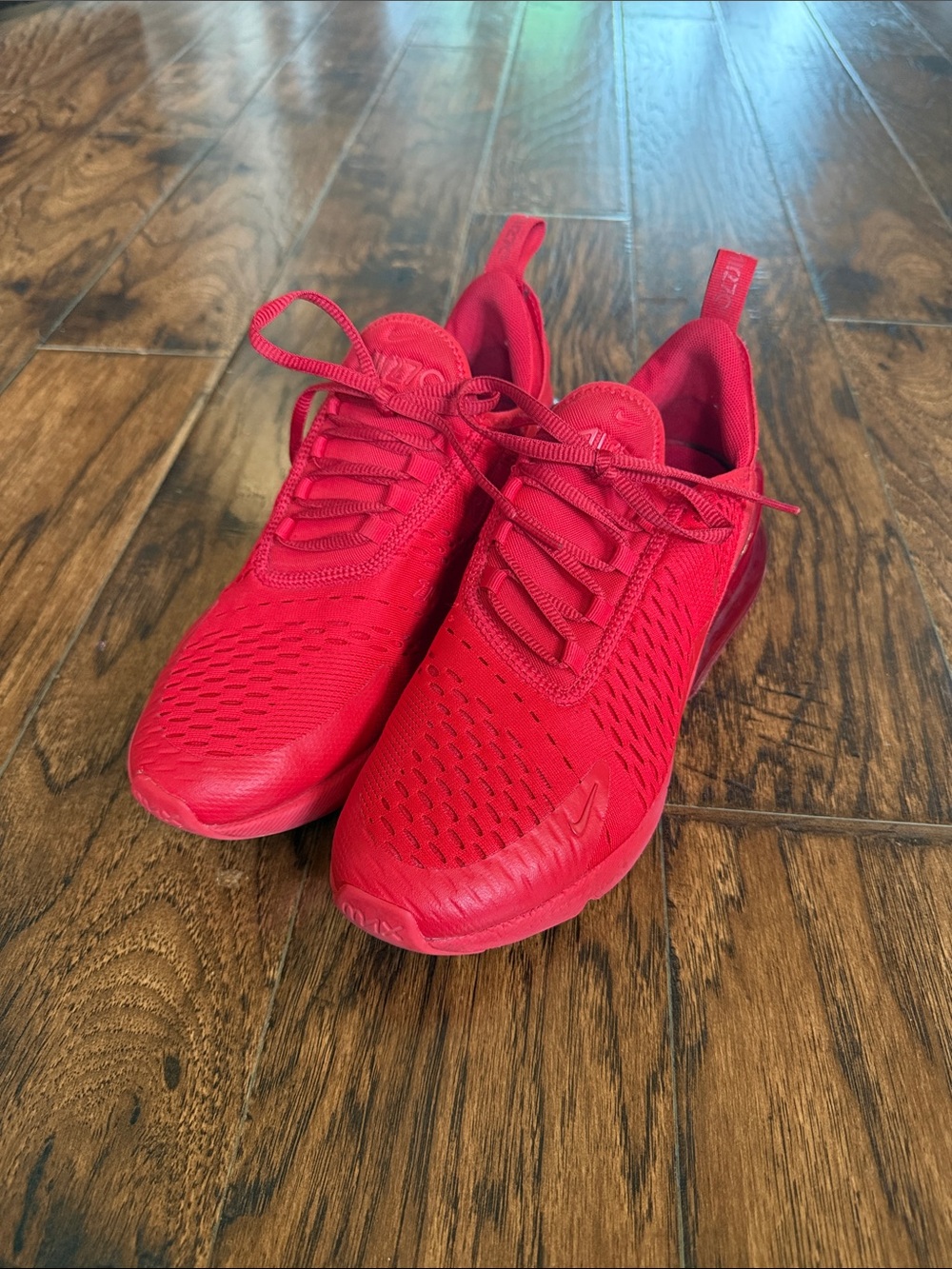 Nike red 270 Sneakers, size youth 6.5 - Picture 2 of 10